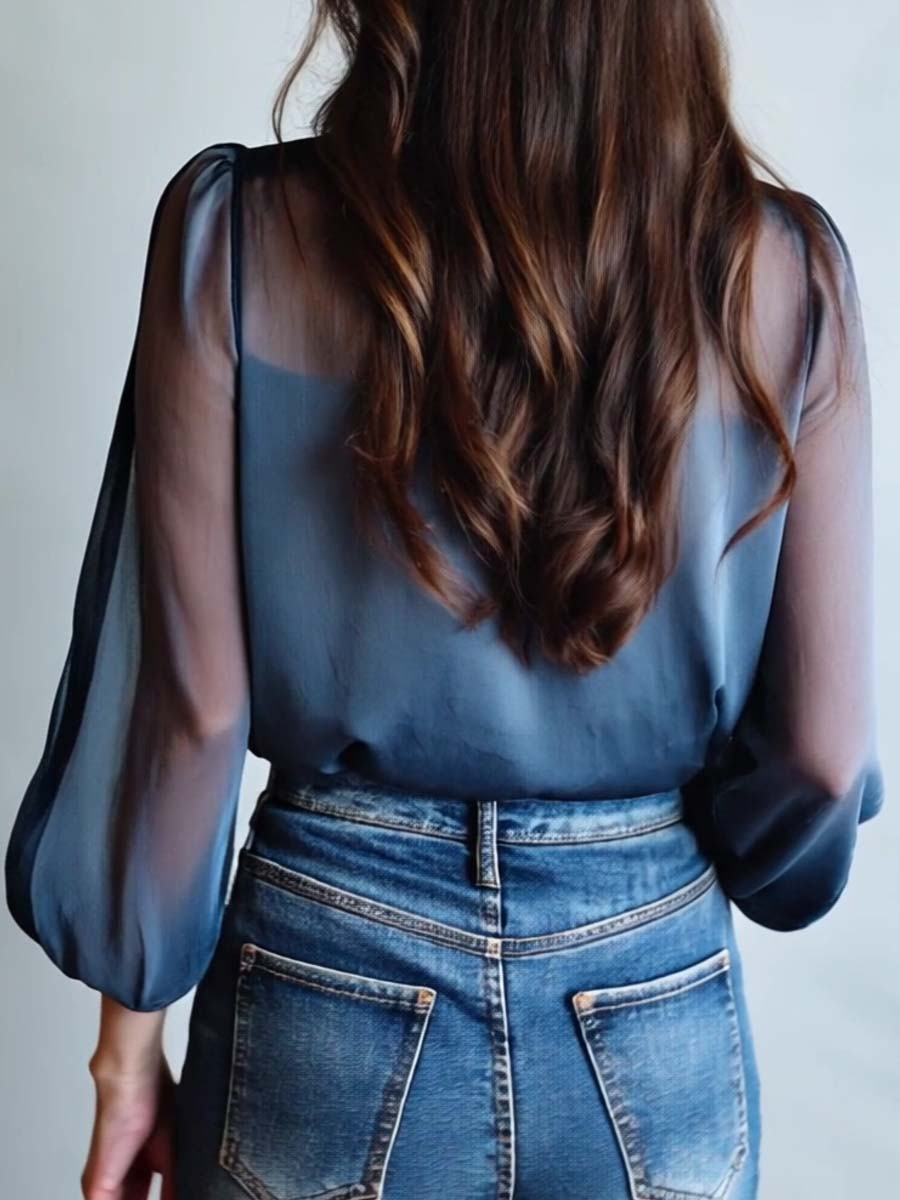 Floral Boho Chic Women's Blouse