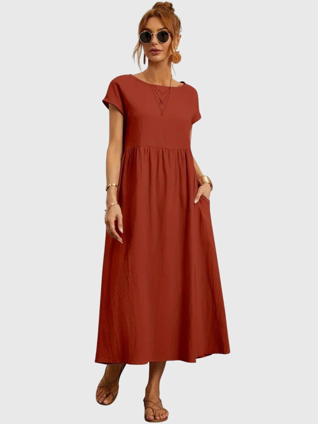 Giselle - Casual Pocket Dress