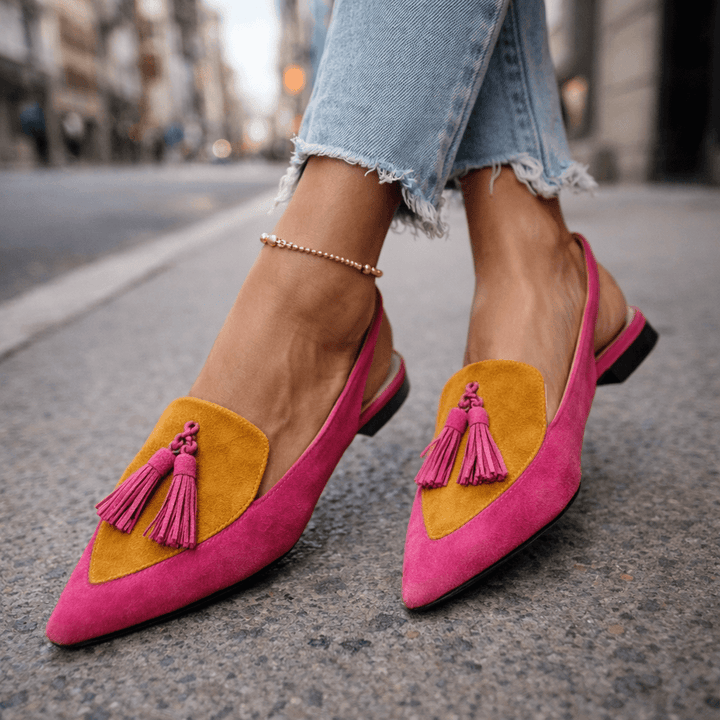 Eleanor | Sandals with Straps and Tassels