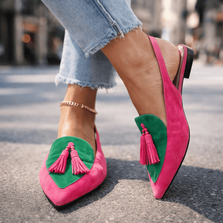 Eleanor | Sandals with Straps and Tassels