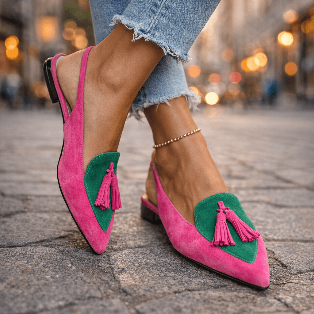 Eleanor | Sandals with Straps and Tassels