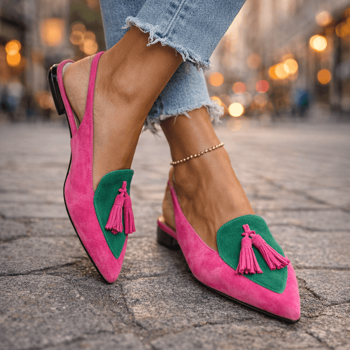 Eleanor | Sandals with Straps and Tassels