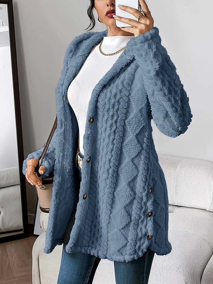 Aubrey | Cozy Hooded Knit Cardigan