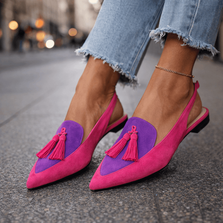 Eleanor | Sandals with Straps and Tassels