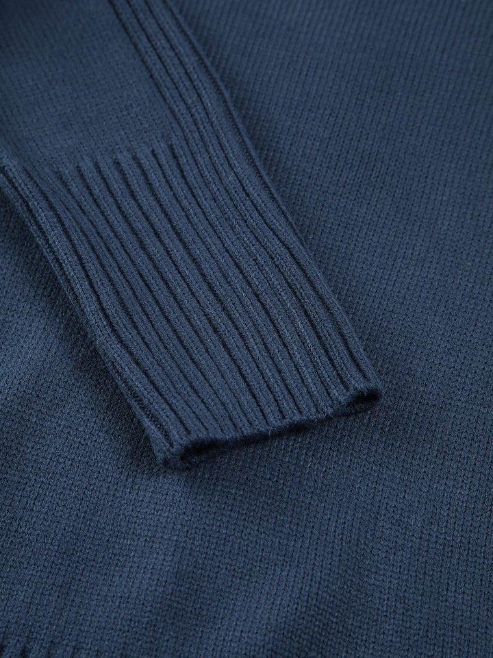 Fern | Ribbed Mock Neck Sweater