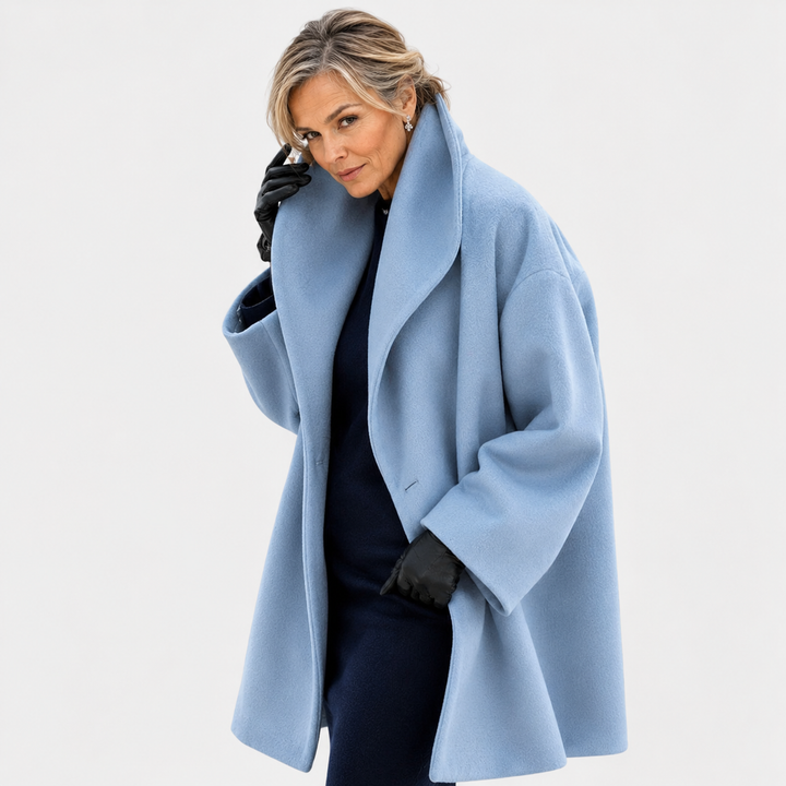 Brigitta™ | Oversized Wide-Collar Winter Coat