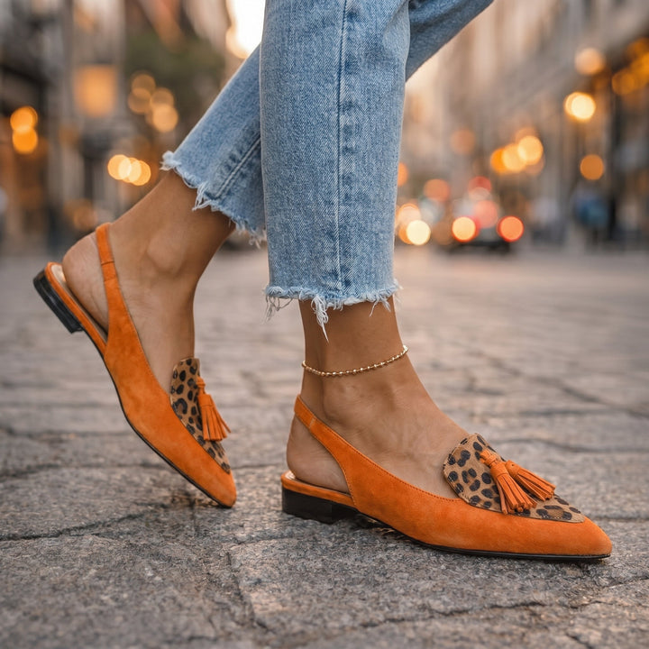 Eleanor | Sandals with Straps and Tassels