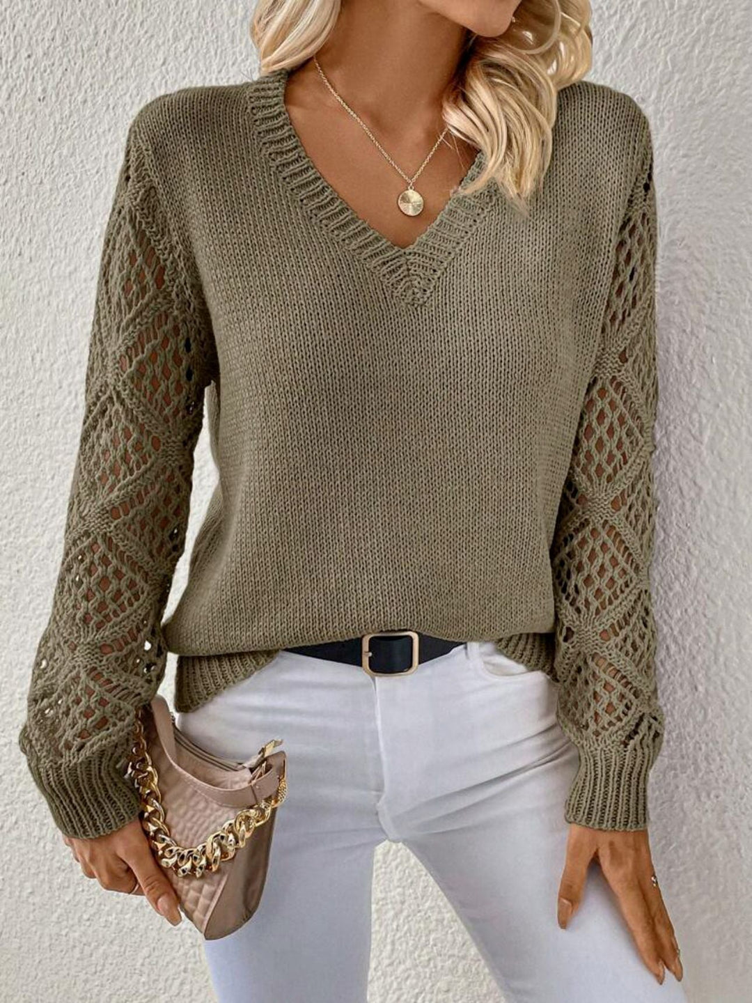 Elizabeth | Soft V-neck Sweater