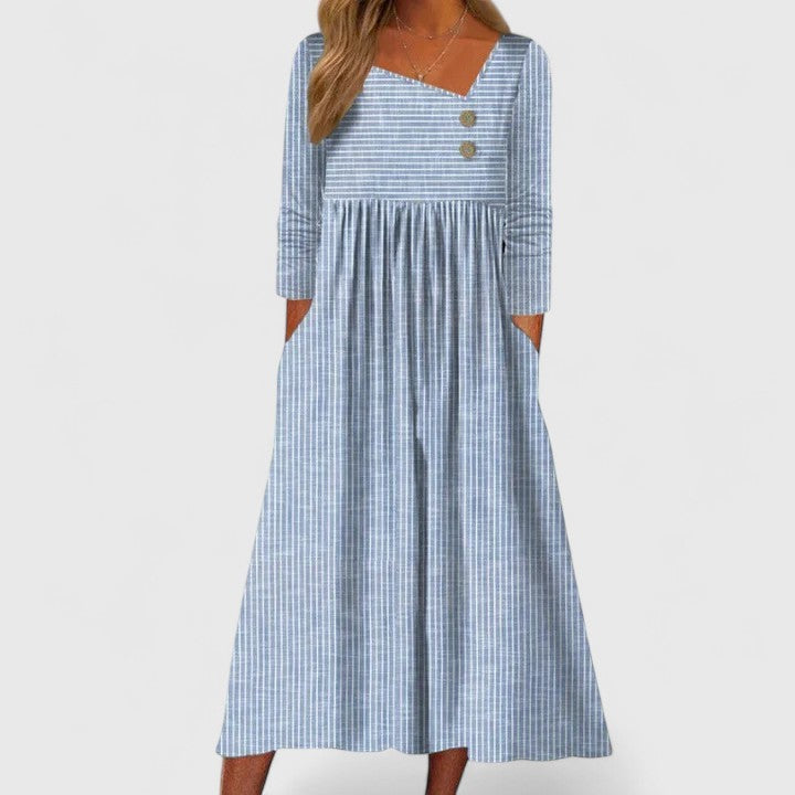 Cleomarie | Elegant Midi Dress