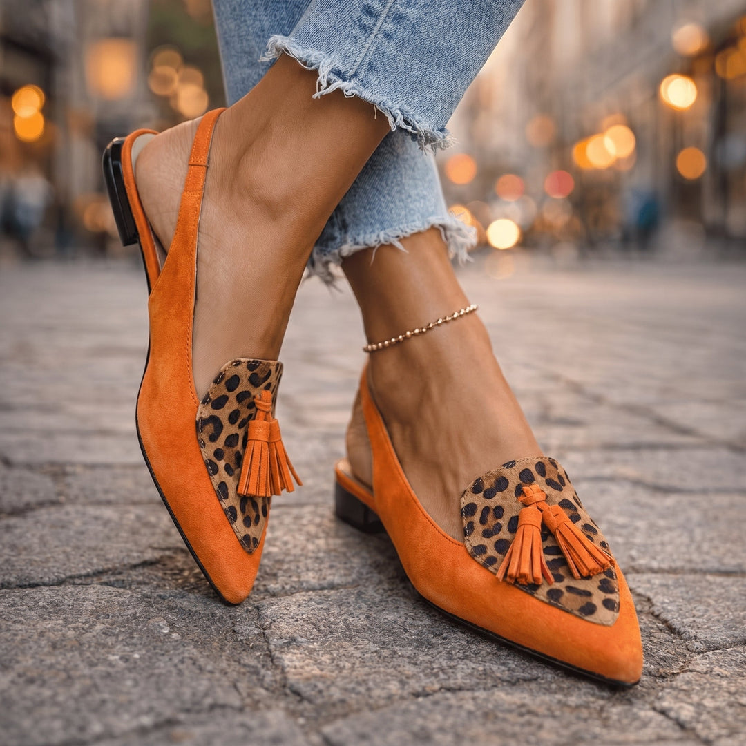 Eleanor | Sandals with Straps and Tassels