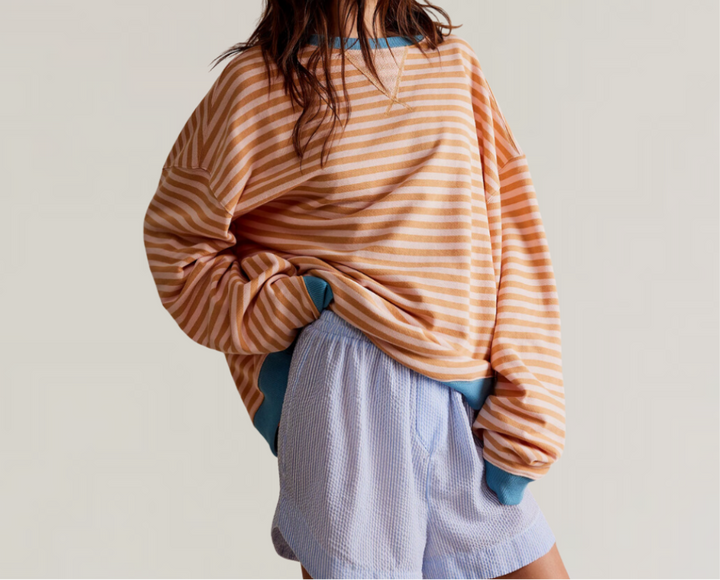 Florence | Relaxed Striped Sweater