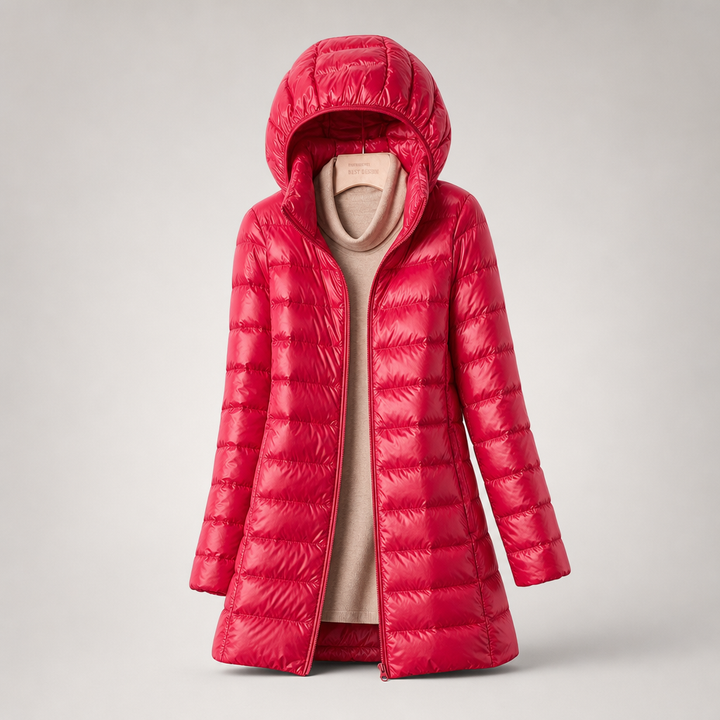 Linda | Women's Ultralight Hooded Puffer Coat