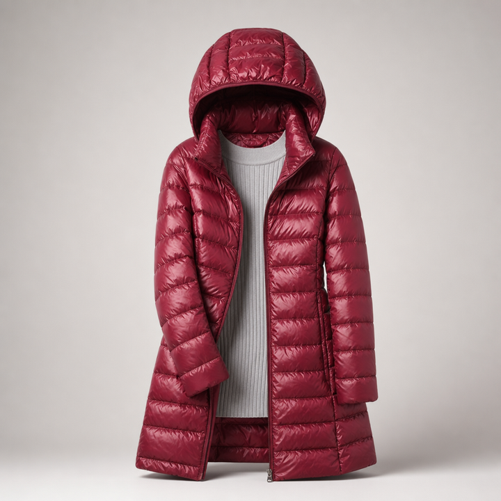 Linda | Women's Ultralight Hooded Puffer Coat